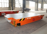 Heavy Duty On Rail Transfer Cart 10 Ton To 300 Ton Battery Operated Transfer Trolley